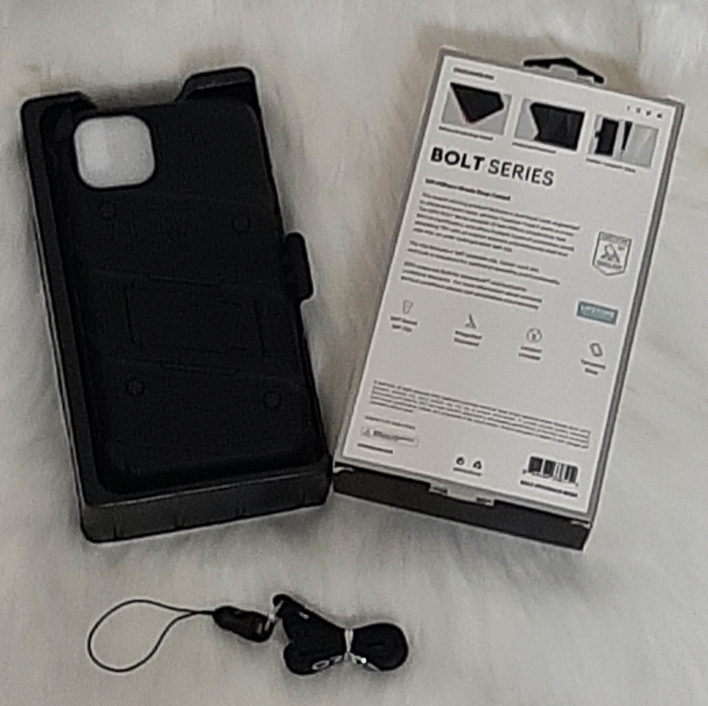 NEW IN BOX ZIZO Bolt Series Iphone 14 Max Phone Case (Black) - Picture 7 of 11